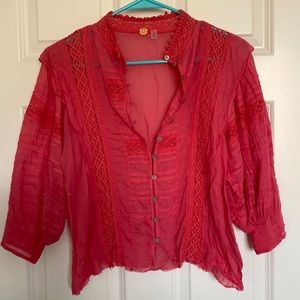 Free People blouse size Small
